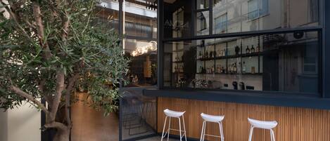 Entrée de l’hébergement