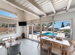 Dining - Mirto - Three Bedroom Villa, Sleeps 6 (Tsoukalades)