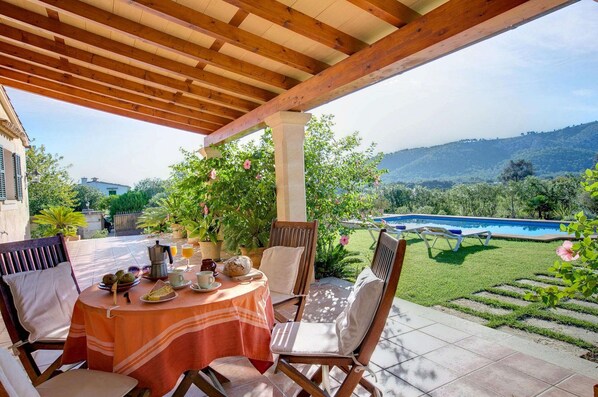 Udendørs spisemuligheder