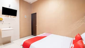 Free WiFi, bed sheets