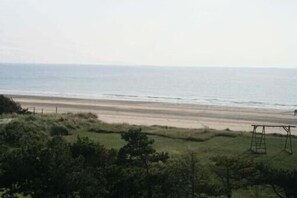 On the beach
