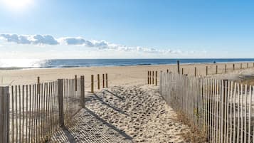 On the beach