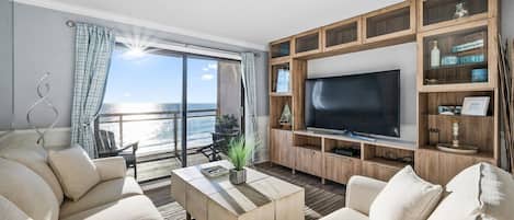 Televisie en een kantoor