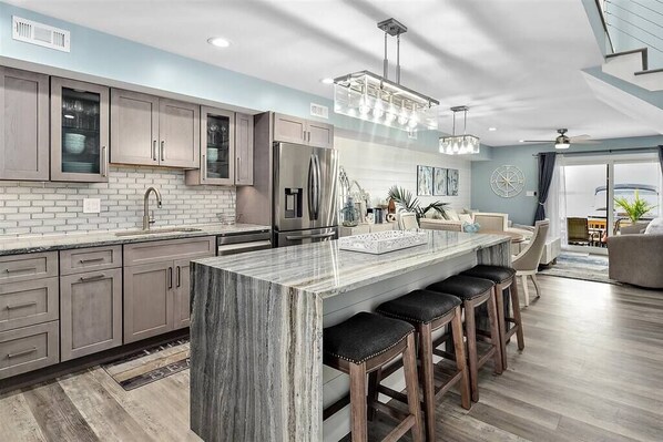 Interior - Bayfront Townhouse: Fishing, Sunsets & Family Fun! (Ocean City)