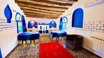 Kamar Quadruple, Beberapa Tempat Tidur | 1 kamar tidur, seprai premium, didekorasi berbeda-beda, dan Wi-Fi gratis