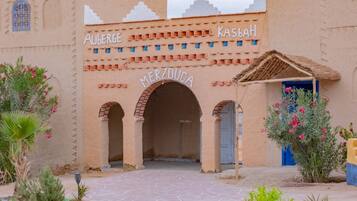 Entrée de l’hébergement