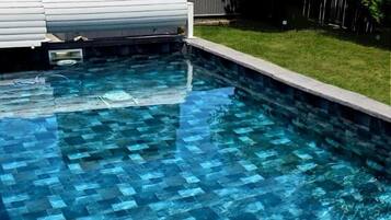 Una piscina riscaldata