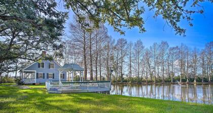 Idyllic Houma Vacation Rental on Shared Pond!