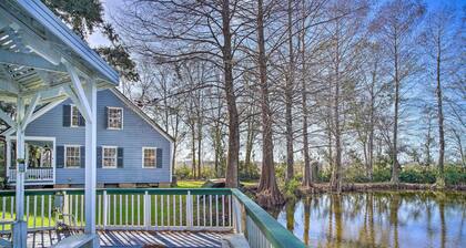 Tranquil Bayou Country Home w/ Pond: 8 Mi to Houma