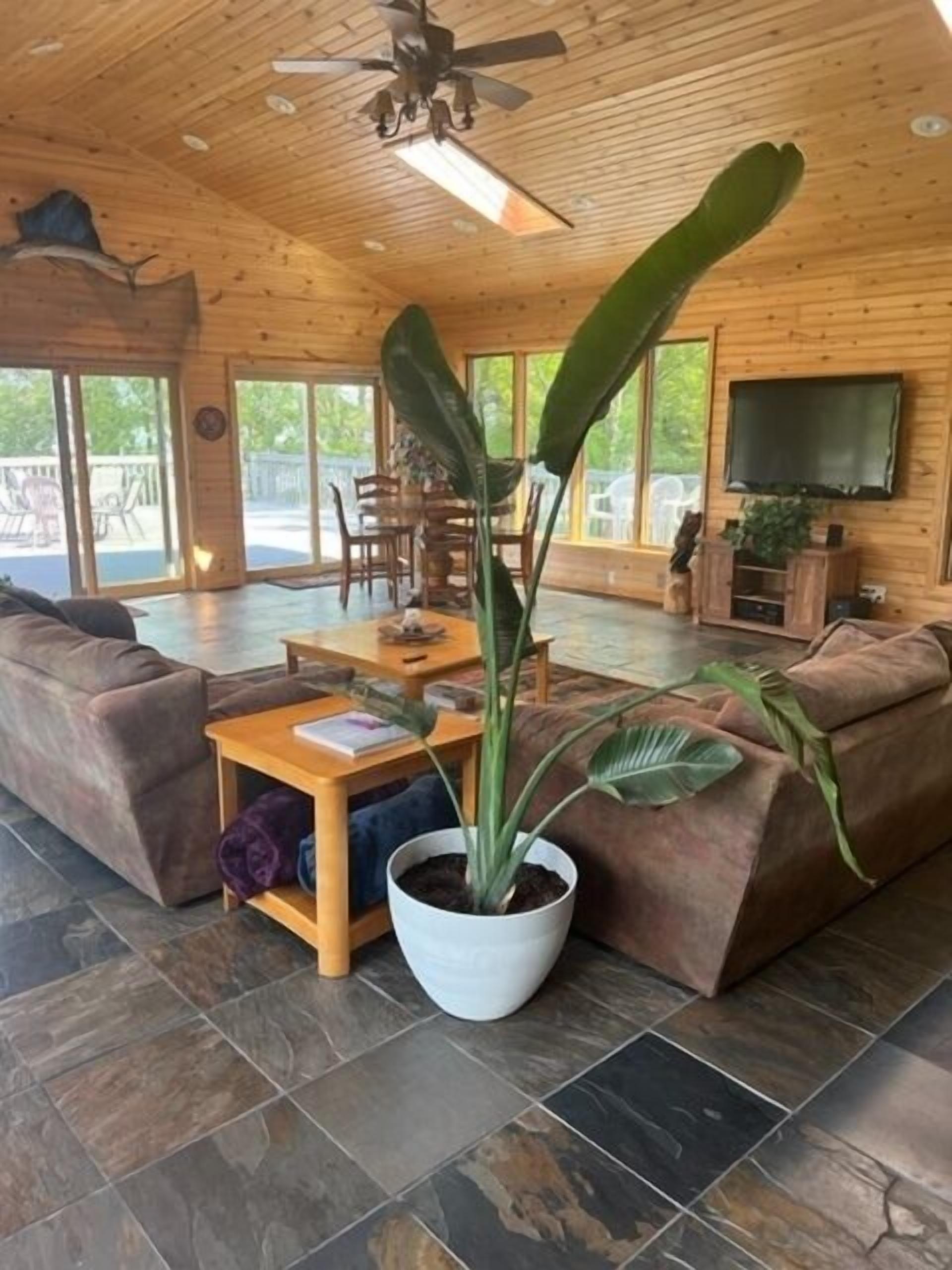 電視、壁爐、 辦公室