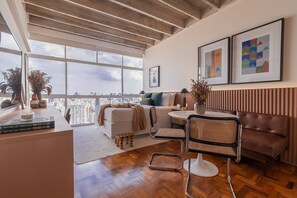 Apartment | Living area - Vossa Bossa Copan (São Paulo)