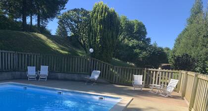 Domaine avec parc privé & piscine chauffée/sauna