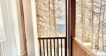 Apartment 6 people in the heart of Valberg resort