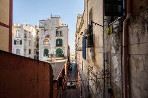 Blick von der Unterkunft