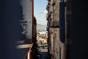 Blick von der Unterkunft