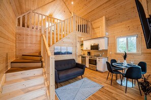 Smart TV - Grey Lodge - Alpha Mountain Lodging + Sauna (Revelstoke)