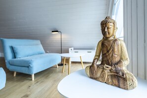 Smart TV, fireplace, books, stereo - ALL INCL vacation home with harbor view & beach (Wandlitz)