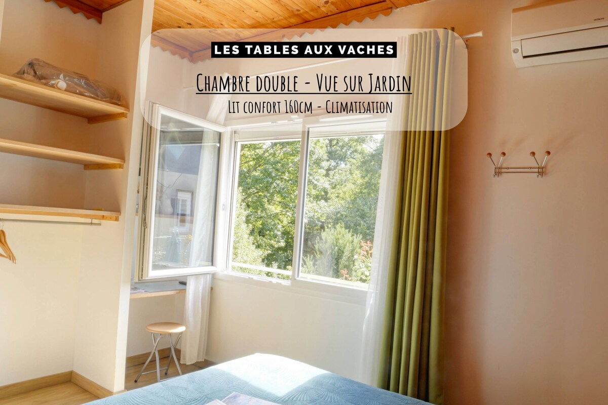 Double Room, Garden View | Premium bedding, free WiFi, bed sheets