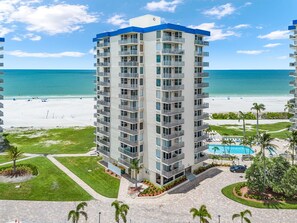 Condo, 1 Bedroom | Exterior - Updated Gulf Front Condo On The South End Of Fort Myers Beach! 1 Bedroom Condo by RedAwning (Fort Myers Beach)