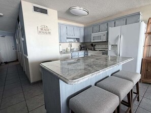 Apartamento, 1 habitación | Cocina privada | Frigorífico, horno, cafetera o tetera y tostadora