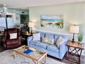 Condo, 2 Bedrooms | Living area - Royal Garden Resort 815 2 Bedroom Condo by RedAwning (Murrells Inlet)