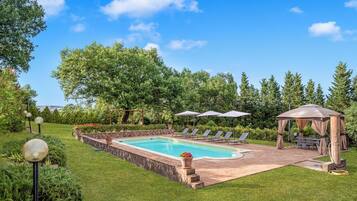 Family House, 5 Bedrooms, Balcony (Casale Montemoro – Private Pool &) | Pool | Seasonal outdoor pool