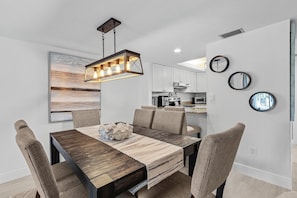 Condo, 2 Bedrooms | Dining - Royal Pelican - New Listing - 4511 Bay Beach Ln 2 Bedroom Condo by RedAwning (Fort Myers Beach)