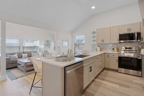 House, 3 Bedrooms | Interior - Welcome To Coconut Dreams Fantastic Vacation Rental - 2633 Estero Blvd Unit A 3 Bedroom Home by RedAwning (Fort Myers Beach)