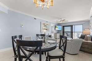 Dining - Carlos Point 336 Beautiful Gulf Front 2 Bedroom Condo on the South End of the Island! 2 Condo by RedAwning (Fort Myers Beach)