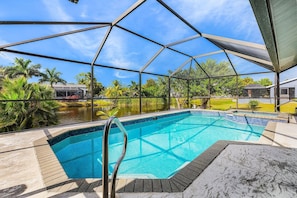 House, 3 Bedrooms | Pool | A heated pool