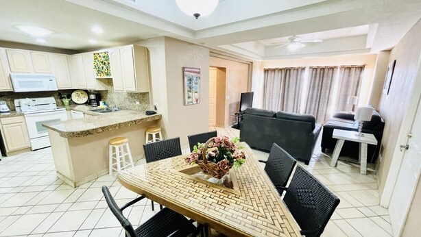 Condo, 2 Bedrooms | Private kitchen | Coffee/tea maker, fridge, oven, toaster - Spectacular 2 Bedroom Condo on Sandy Beach at Las Palmas Resort B-104 2 Condo by RedAwning (Puerto Peñasco)