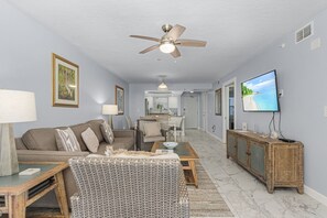 Condo, 2 Bedrooms | Interior - Fantastic Gulf Front Condo On The North End Of The Island - Beach Villas # 504 2 Bedroom Condo by RedAwning (Fort Myers Beach)