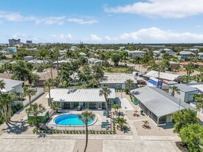 House, 2 Bedrooms | Exterior - 171 Washington ~ Dune Our Thing ~ Unit A ~ Fabulous Pool Home! 2 Bedroom Home by RedAwning (Fort Myers Beach)