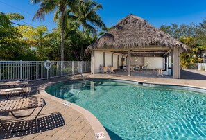 Condo, 3 Bedrooms | Pool | A heated pool - ~ The Bonita Paddle A202 ~ Beautiful Bonita Springs Condo With Mother In Law Suite! 3 Bedroom Condo by RedAwning (Bonita Springs)