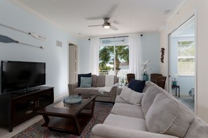 Condo, 3 Bedrooms | Living area - ~ The Bonita Paddle A202 ~ Beautiful Bonita Springs Condo With Mother In Law Suite! 3 Bedroom Condo by RedAwning (Bonita Springs)