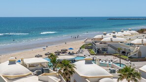 Condo, 2 Bedrooms | Beach - Spectacular 2 Bedroom Condo on Sandy Beach at Las Palmas Resort B-504 2 Condo by RedAwning (Puerto Peñasco)
