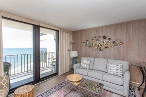 Living area - Royal Garden Resort 1406 2 Bedroom Condo by RedAwning (Murrells Inlet)