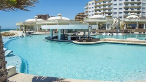 Villa, 3 Bedrooms | Pool - Stunning 4 Bedroom Beach Villa on Sandy Beach at Las Palmas Beachfront Resort V9 3 Villa by RedAwning (Puerto Peñasco)
