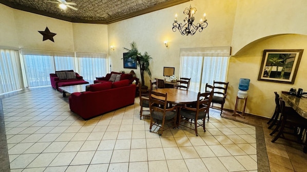 Villa, 3 Bedrooms | Dining - Stunning 3 Bedroom Beach Villa on Sandy Beach at Las Palmas Beachfront ResortV18 3 Villa by RedAwning (Puerto Peñasco)