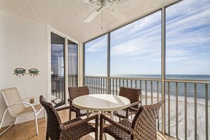 Condo, 2 Bedrooms | Balcony - Fantastic Gulf Front Condo On The North End Of The Island 2 Bedroom Condo by RedAwning (Fort Myers Beach)