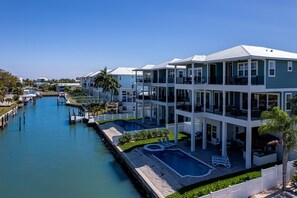 Exterior - Magnificent New Build Private Pool Home On The North Tip Of Fort Myers Beach! 5 Bedroom Home by RedAwning (Fort Myers Beach)