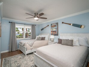 2 bedrooms, individually decorated, individually furnished, free WiFi - Welcome To Beach Villa's # 202 Vacation Rental - 250 Estero Blvd 2 Bedroom Condo by RedAwning (Fort Myers Beach)
