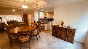 Dining - Spectacular 2 Bedroom Condo on Sandy Beach at Las Palmas Resort B-201 1 Condo by RedAwning (Puerto Peñasco)