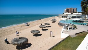 Villa, 3 Bedrooms | Beach - Stunning 3 Bedroom Beach Villa on Sandy Beach at Las Palmas Beachfront Resort V4 3 Villa by RedAwning (Puerto Peñasco)