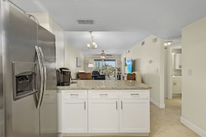 Condo, 2 Bedrooms | Private kitchen - Estero Cove 523 - Beautifully Updated!! 2 Bedroom Condo by RedAwning (Fort Myers Beach)