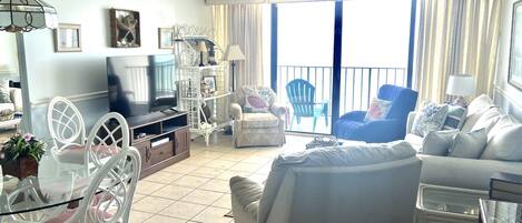 Apartamento, 3 habitaciones | Zona de estar