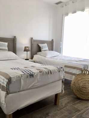 2 chambres, lit parapluie, Wi-Fi
