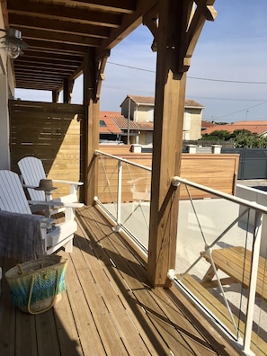 Terrace/patio - Maison Écume de mer (Mimizan)