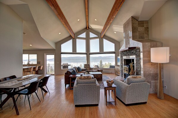 TV, fireplace, DVD player, table tennis