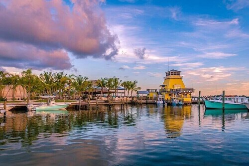 Only 2.5 miles to Beach + Heated Saltwater Pool Included!